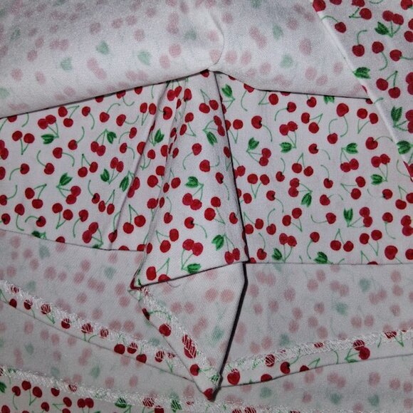 Zac & Rachel Women's Cherry Print Skort NWT Sz 14 - Picture 3 of 7